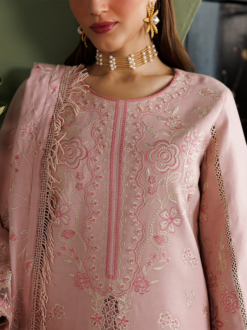 KA- 01 | 3 PC Winter By Hussain Collection