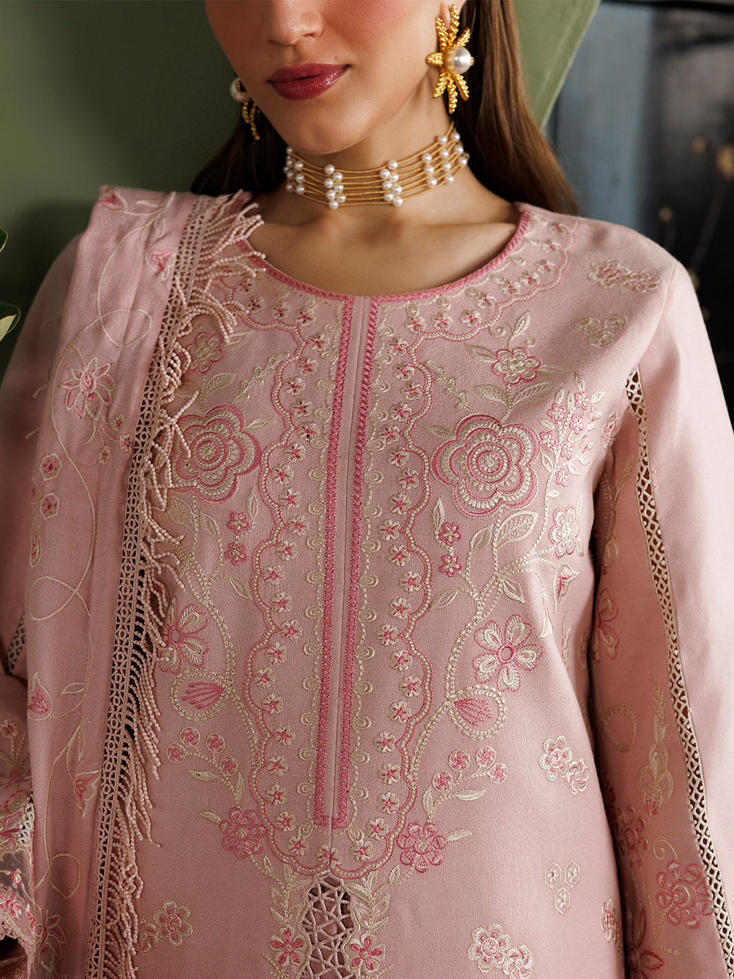 KA- 01 | 3 PC Winter By Hussain Collection