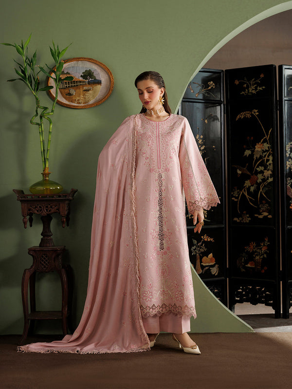 KA- 01 | 3 PC Winter By Hussain Collection