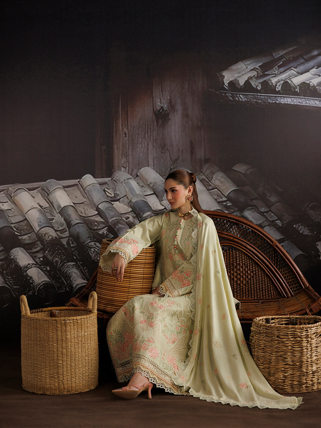 KA- 02 | 3 PC Winter By Hussain Collections