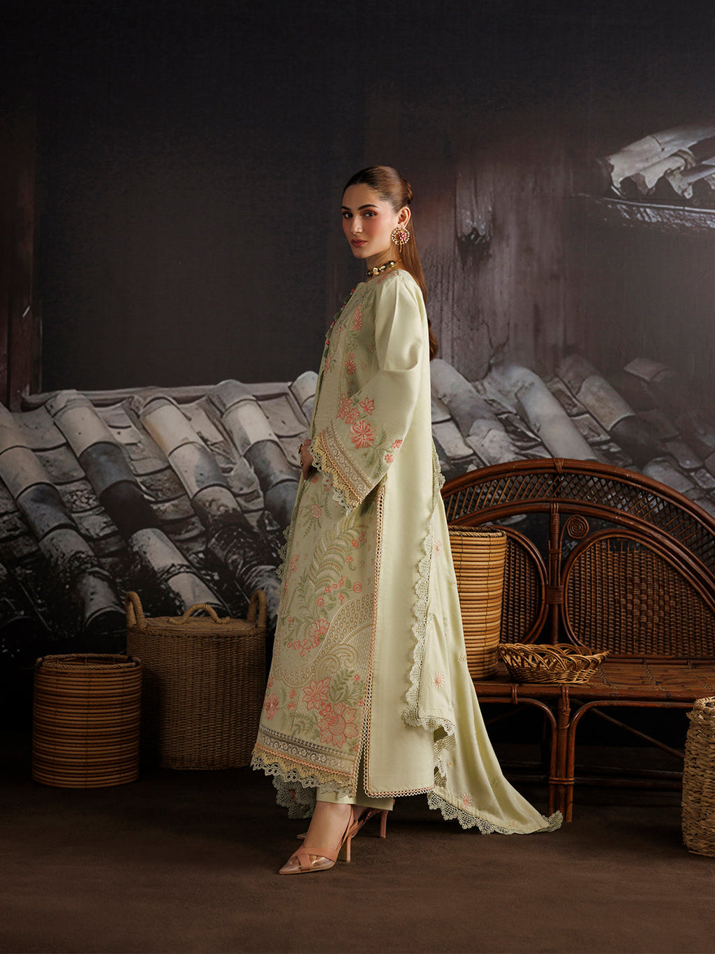 KA- 02 | 3 PC Winter By Hussain Collections