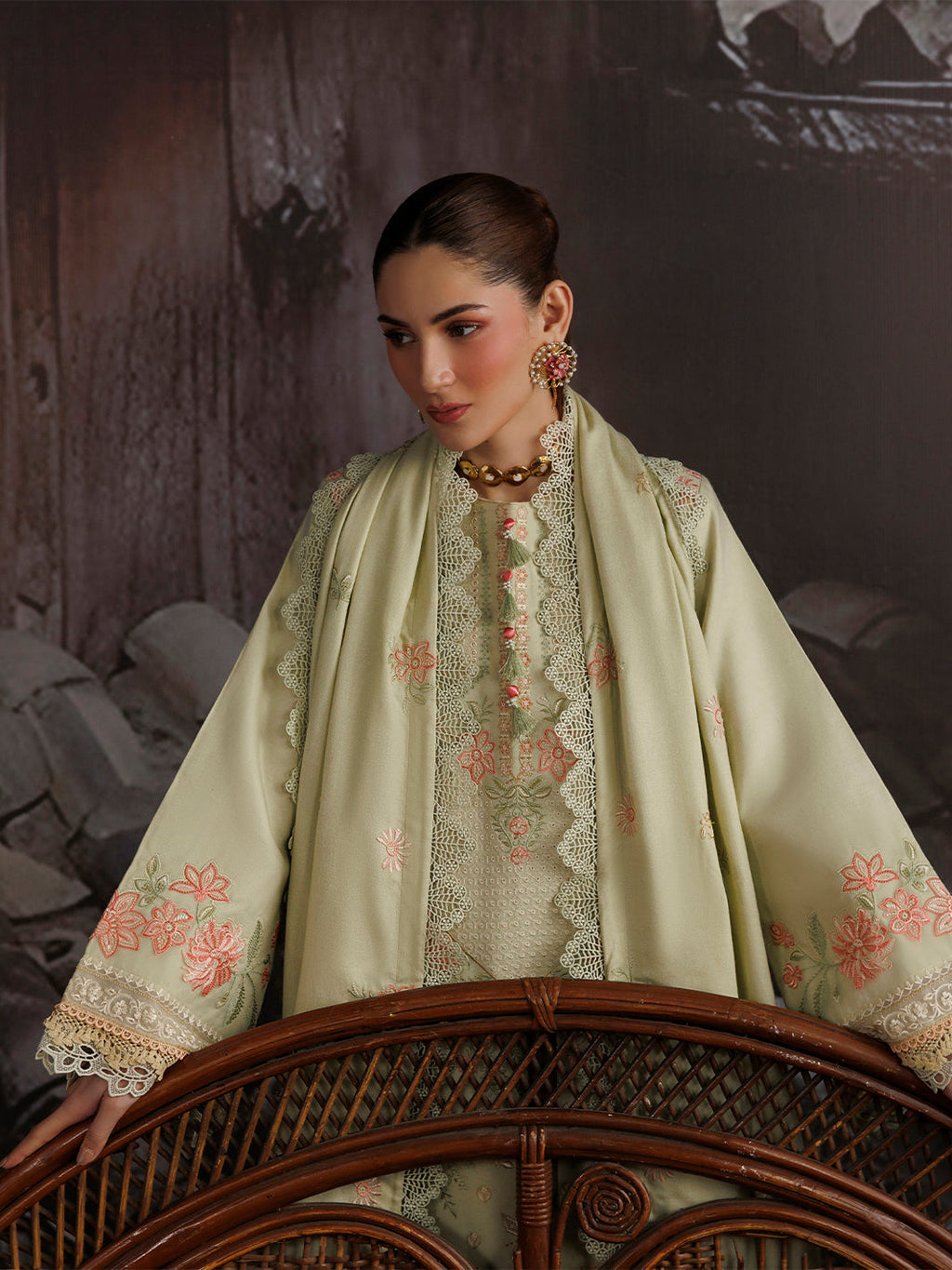 KA- 02 | 3 PC Winter By Hussain Collections