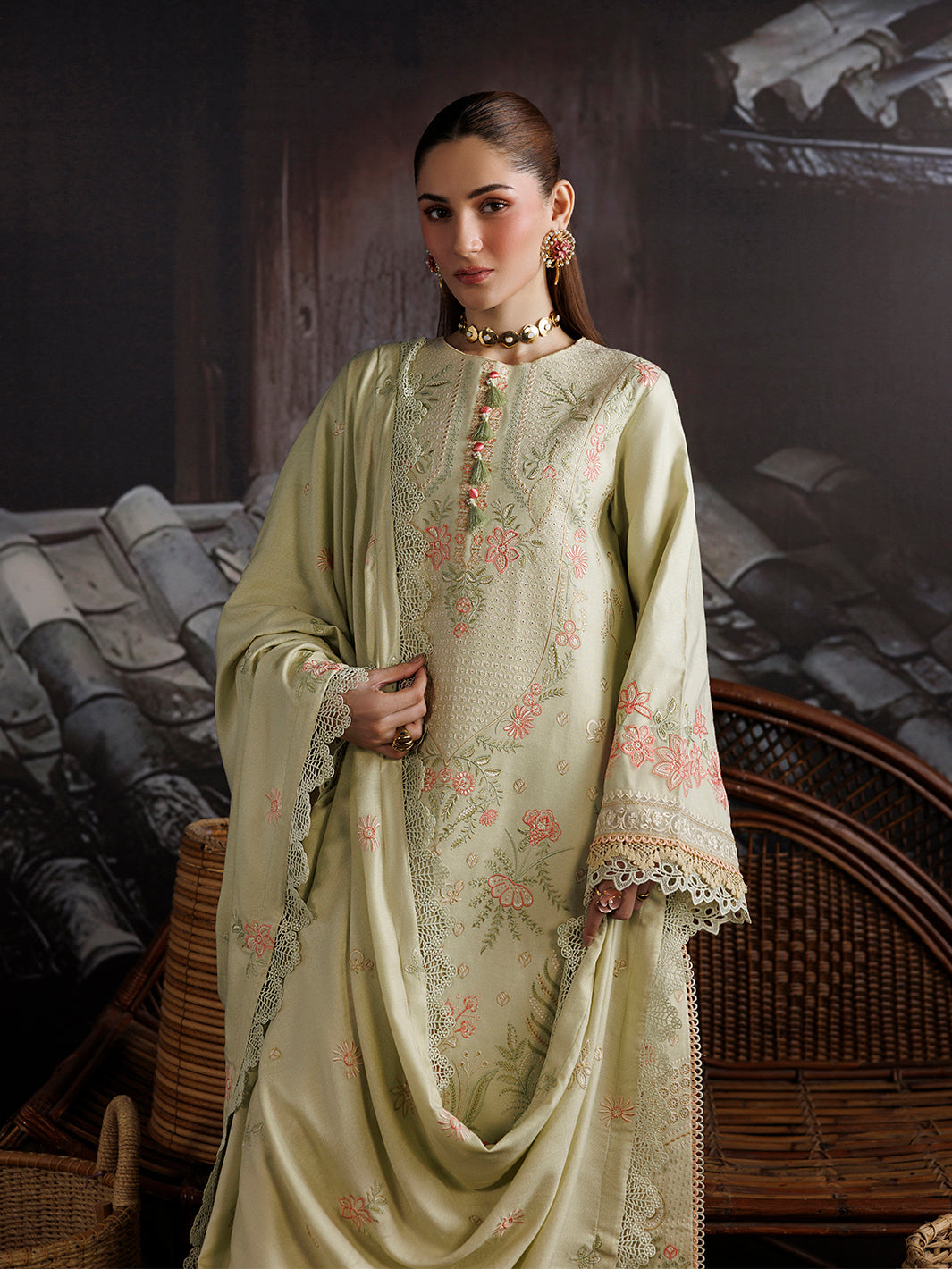 KA- 02 | 3 PC Winter By Hussain Collections