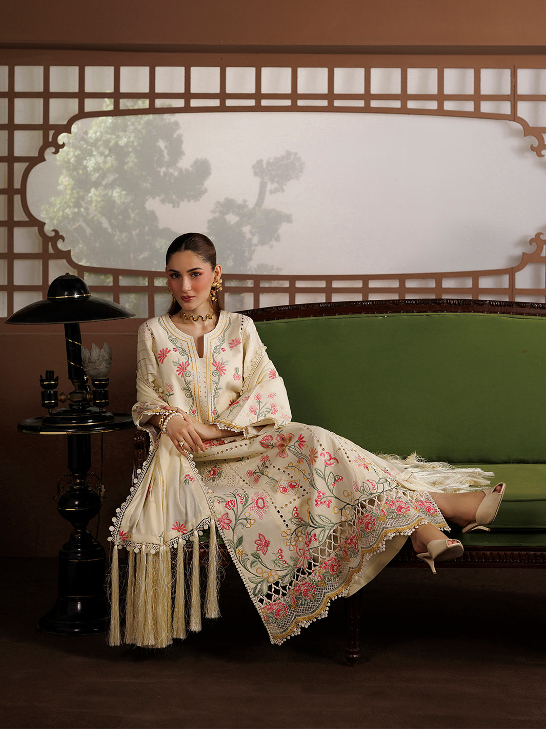KA- 03 | 3 PC Winter By Hussain Collection Secondary image