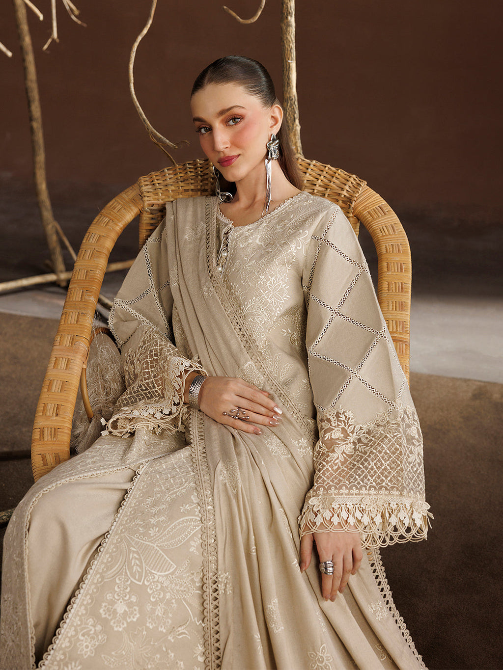 KA- 04 | 3 PC Winter By Hussain Collection