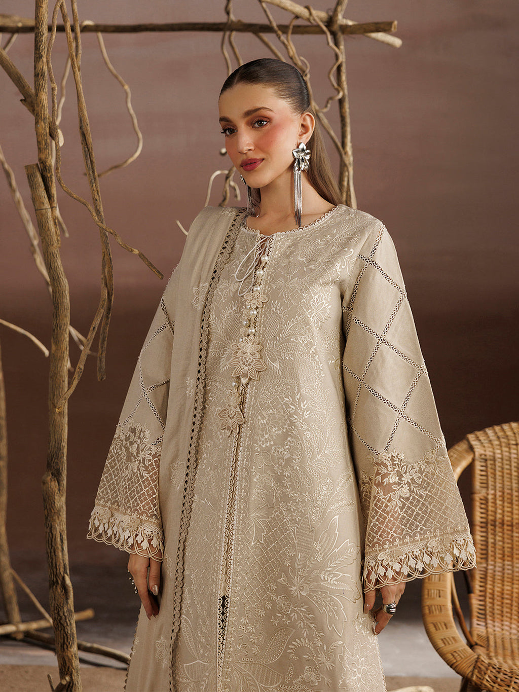 KA- 04 | 3 PC Winter By Hussain Collection
