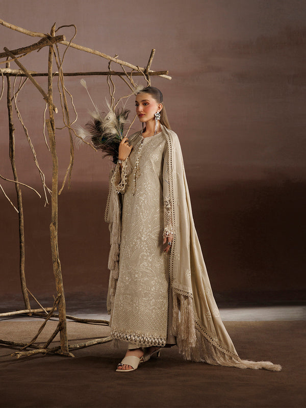 KA- 04 | 3 PC Winter By Hussain Collection