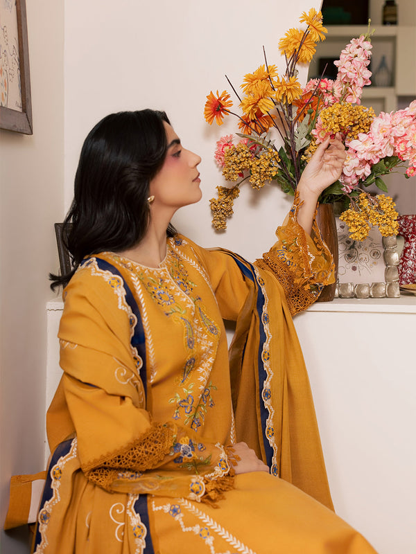 FI-02 | 3 PC Marina By Hussain Collections