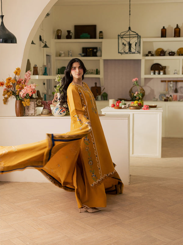 FI-02 | 3 PC Marina By Hussain Collections