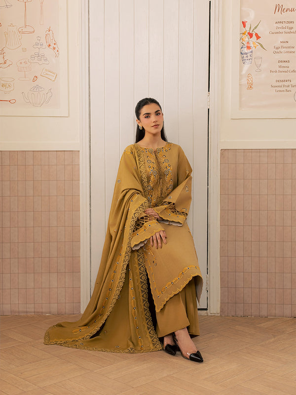 FI-04 | 3 PC Marina By Hussain Collections