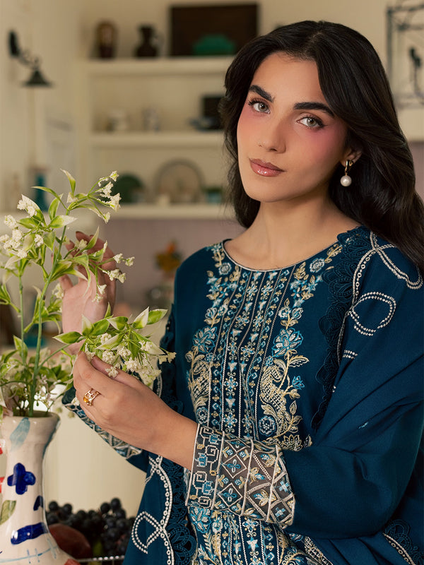 FI-07 | 3 PC Marina By Hussain Collections