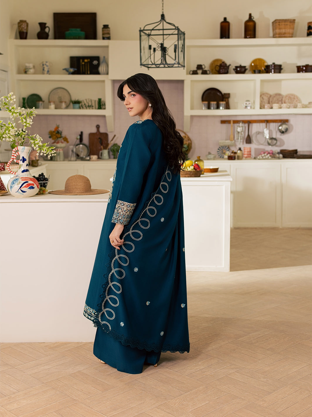 FI-07 | 3 PC Marina By Hussain Collections