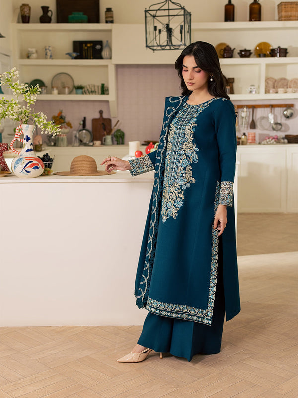 FI-07 | 3 PC Marina By Hussain Collections