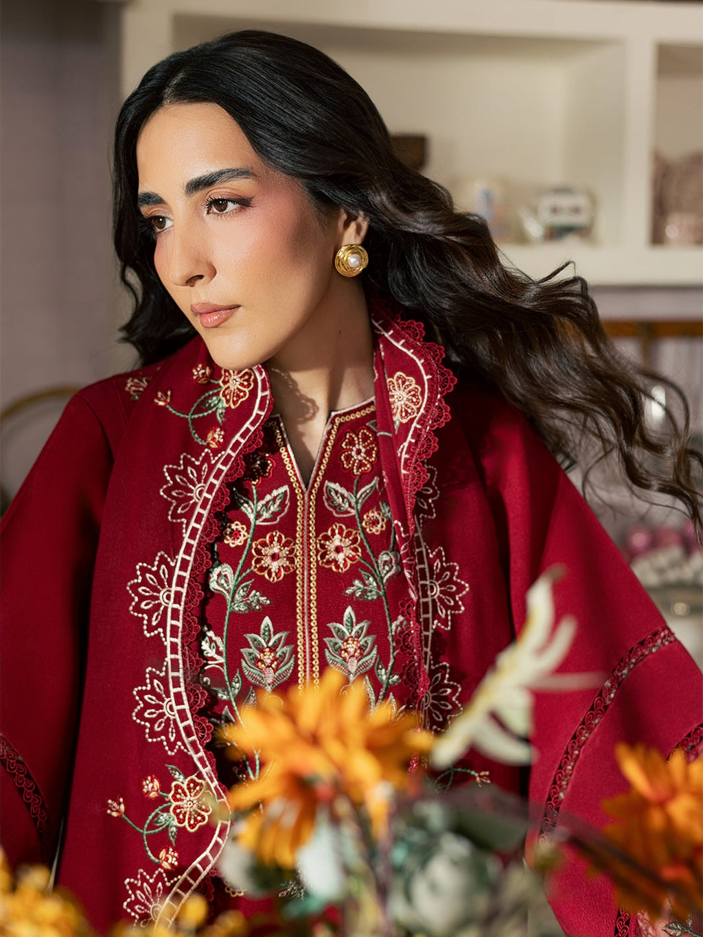 FI-08 | 3 PC Marina By Hussain Collections