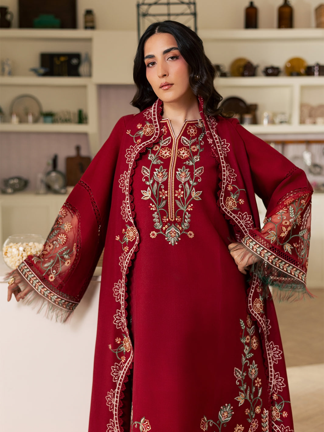 FI-08 | 3 PC Marina By Hussain Collections