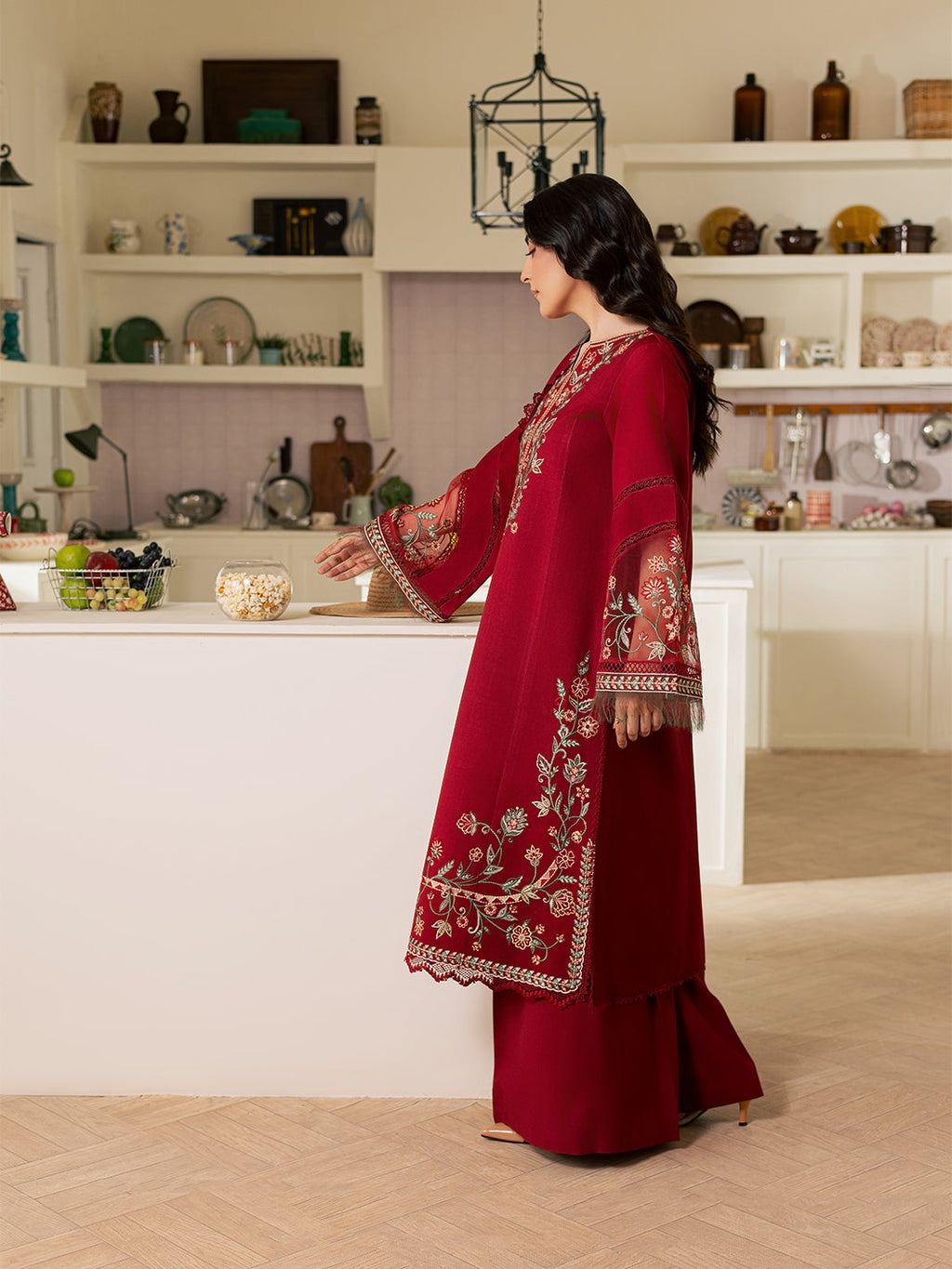 FI-08 | 3 PC Marina By Hussain Collections