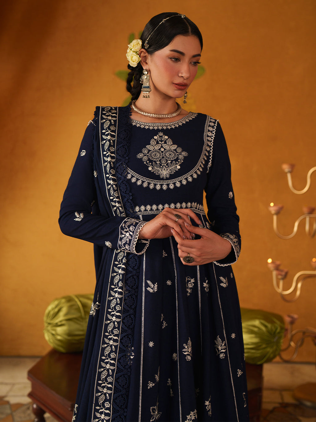 MS-01 | 3 PC KARANDI By Hussian Collections