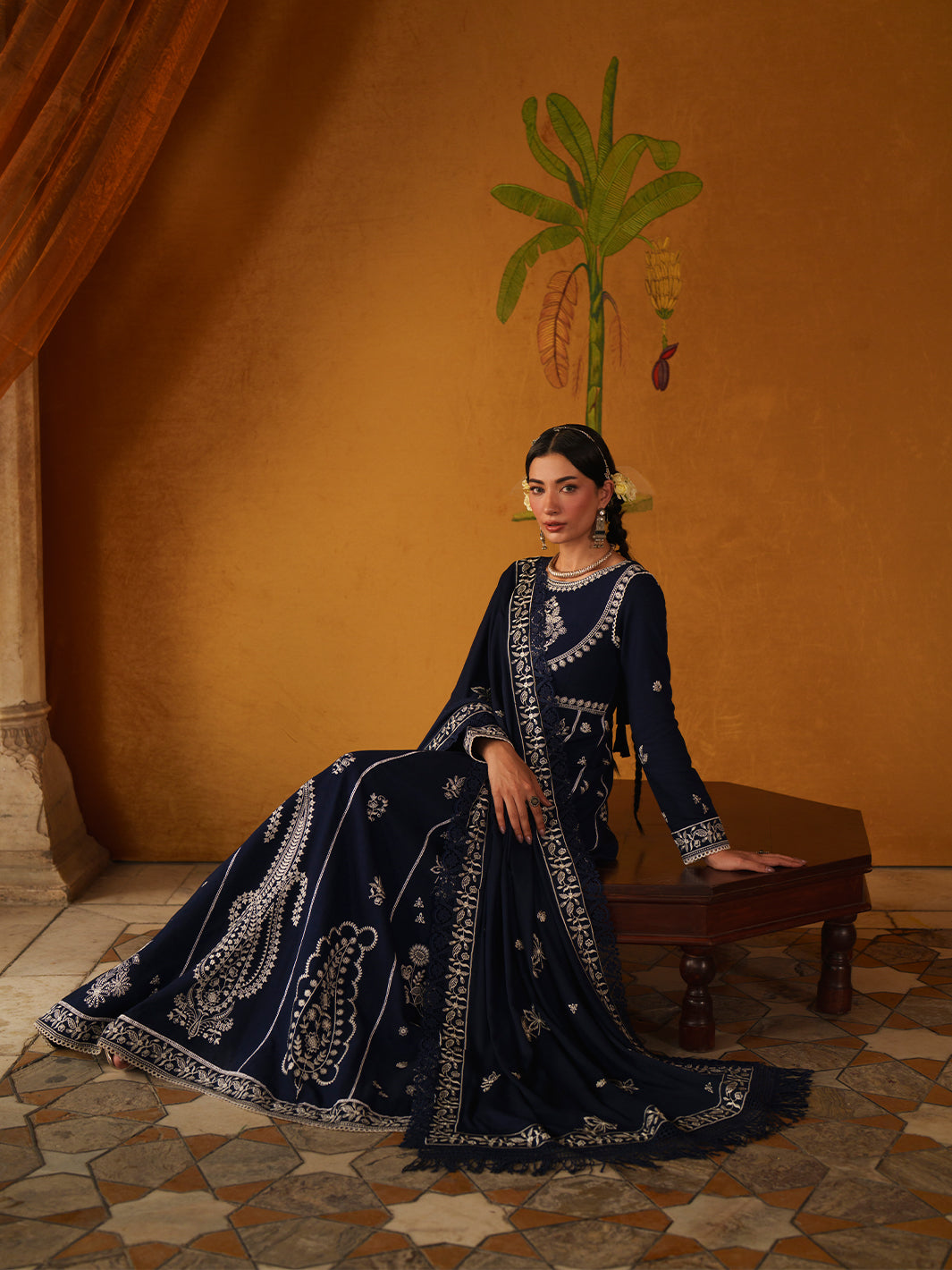 MS-01 | 3 PC KARANDI By Hussian Collections