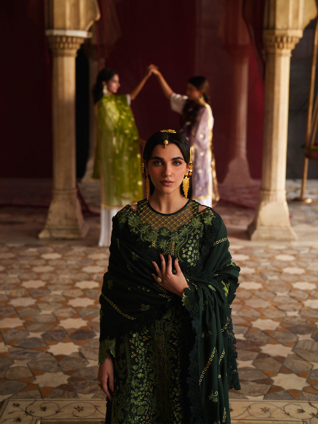 MS-02 | 3 PC KARANDI By Hussain Collections