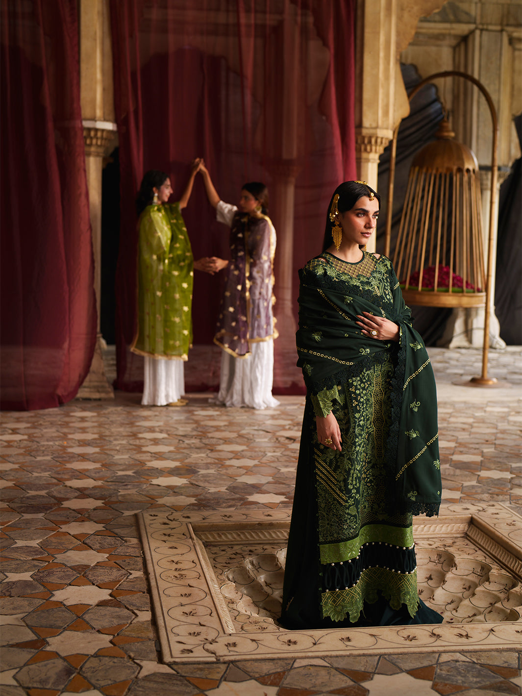 MS-02 | 3 PC KARANDI By Hussain Collections