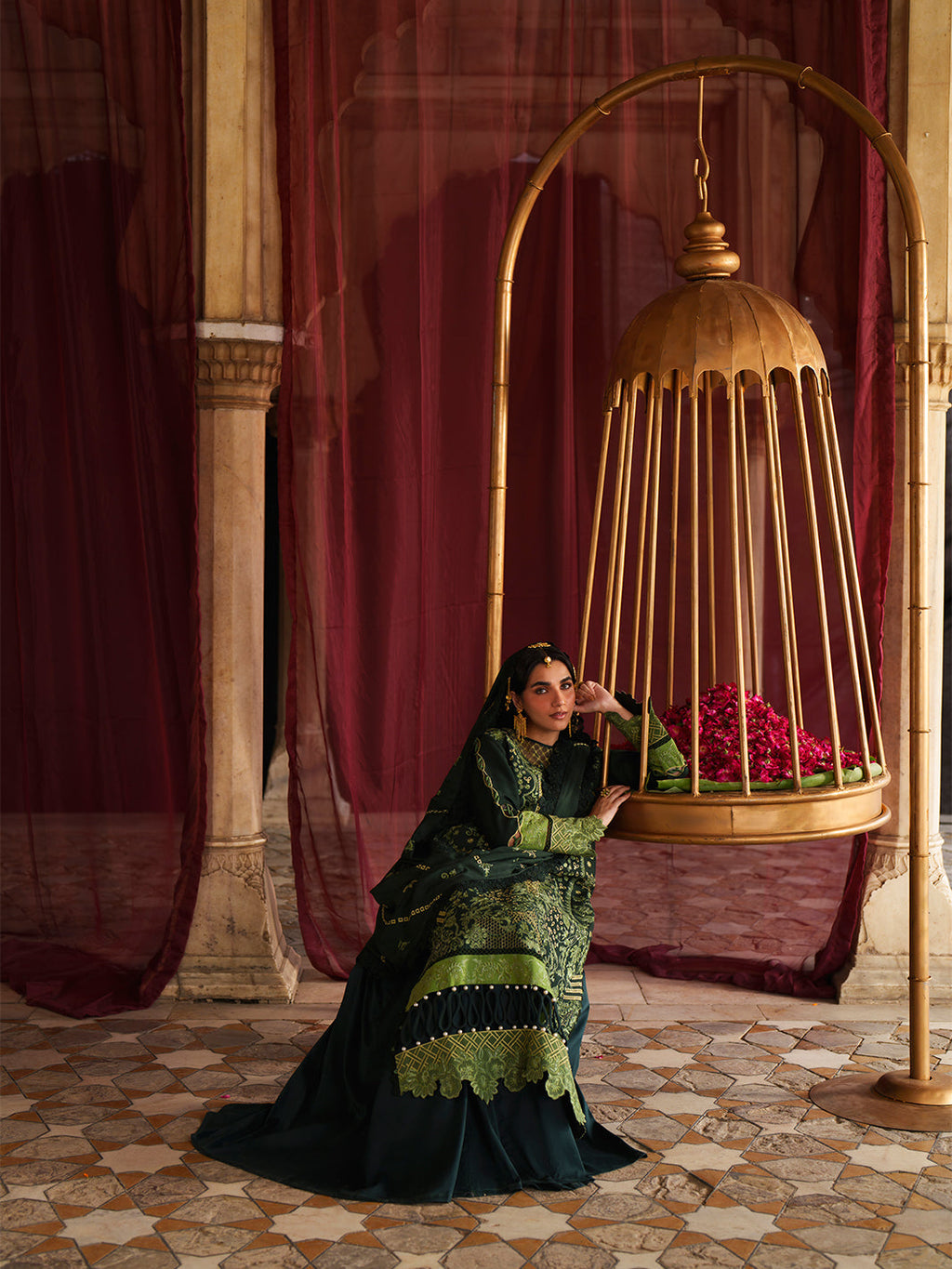 MS-02 | 3 PC KARANDI By Hussain Collections
