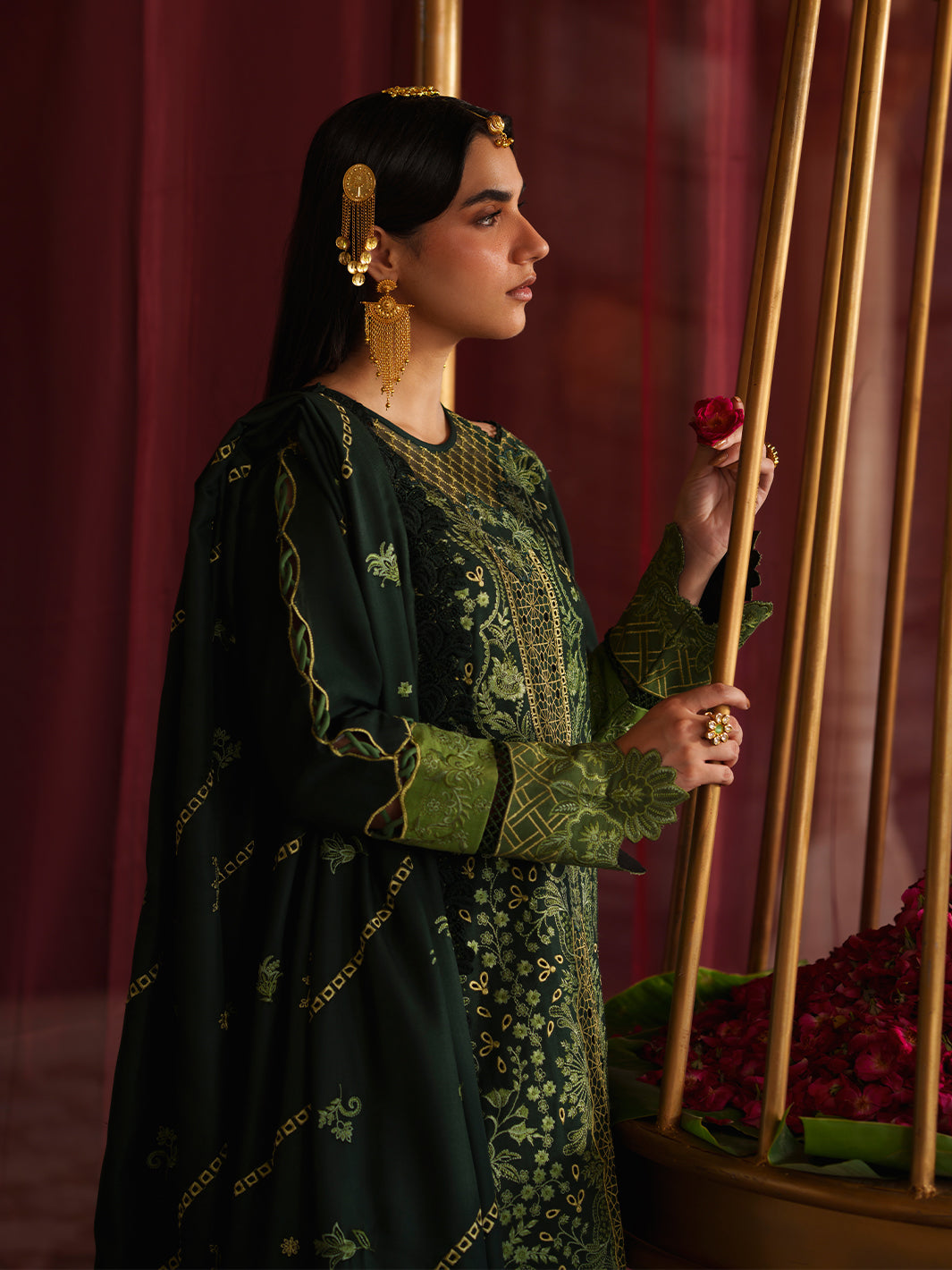 MS-02 | 3 PC KARANDI By Hussain Collections