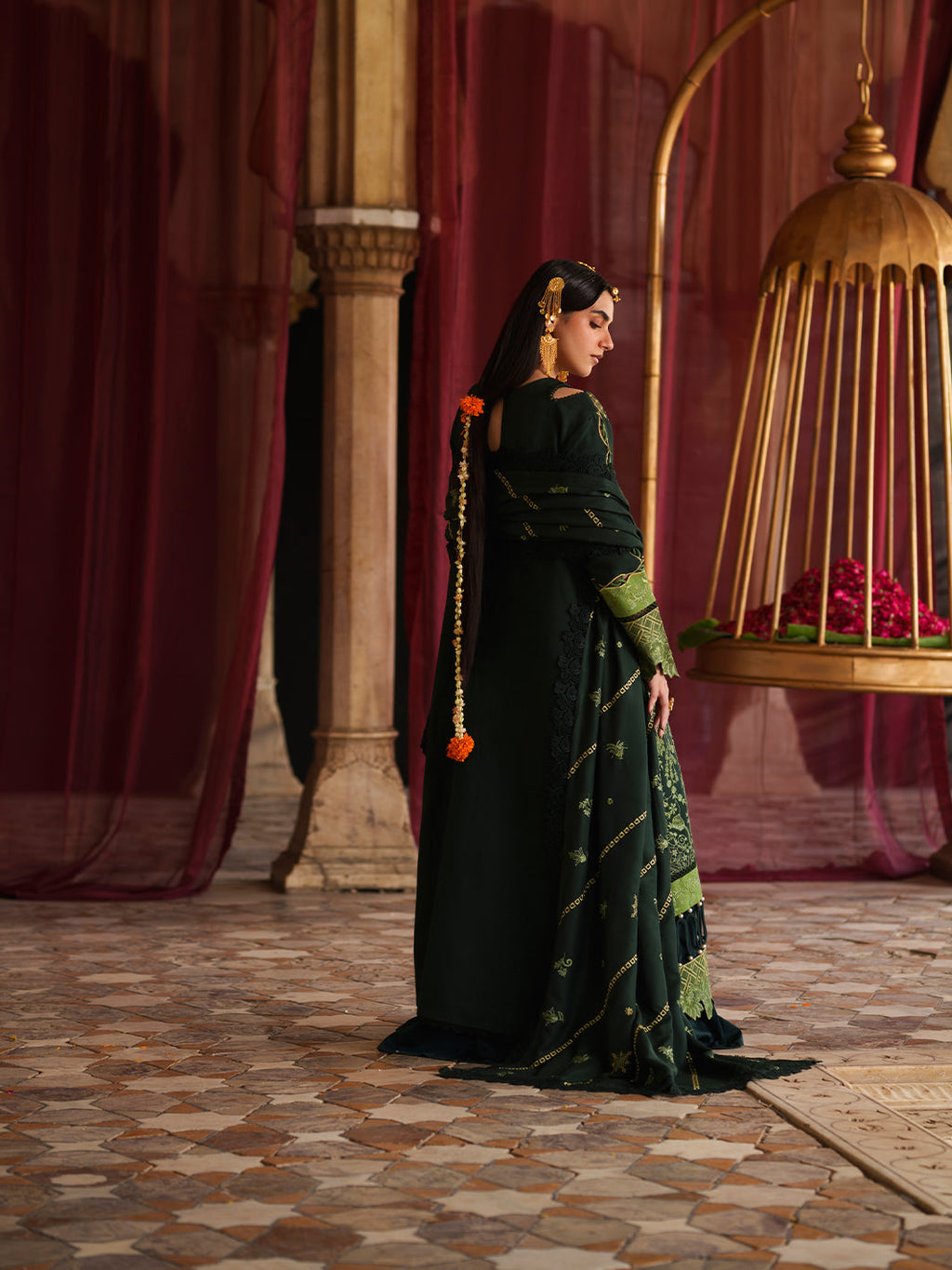 MS-02 | 3 PC KARANDI By Hussain Collections