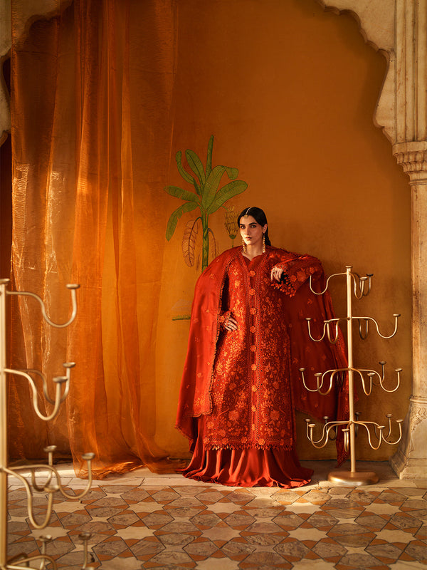 MS-03 | 3 PC KARANDI By Hussian Collections