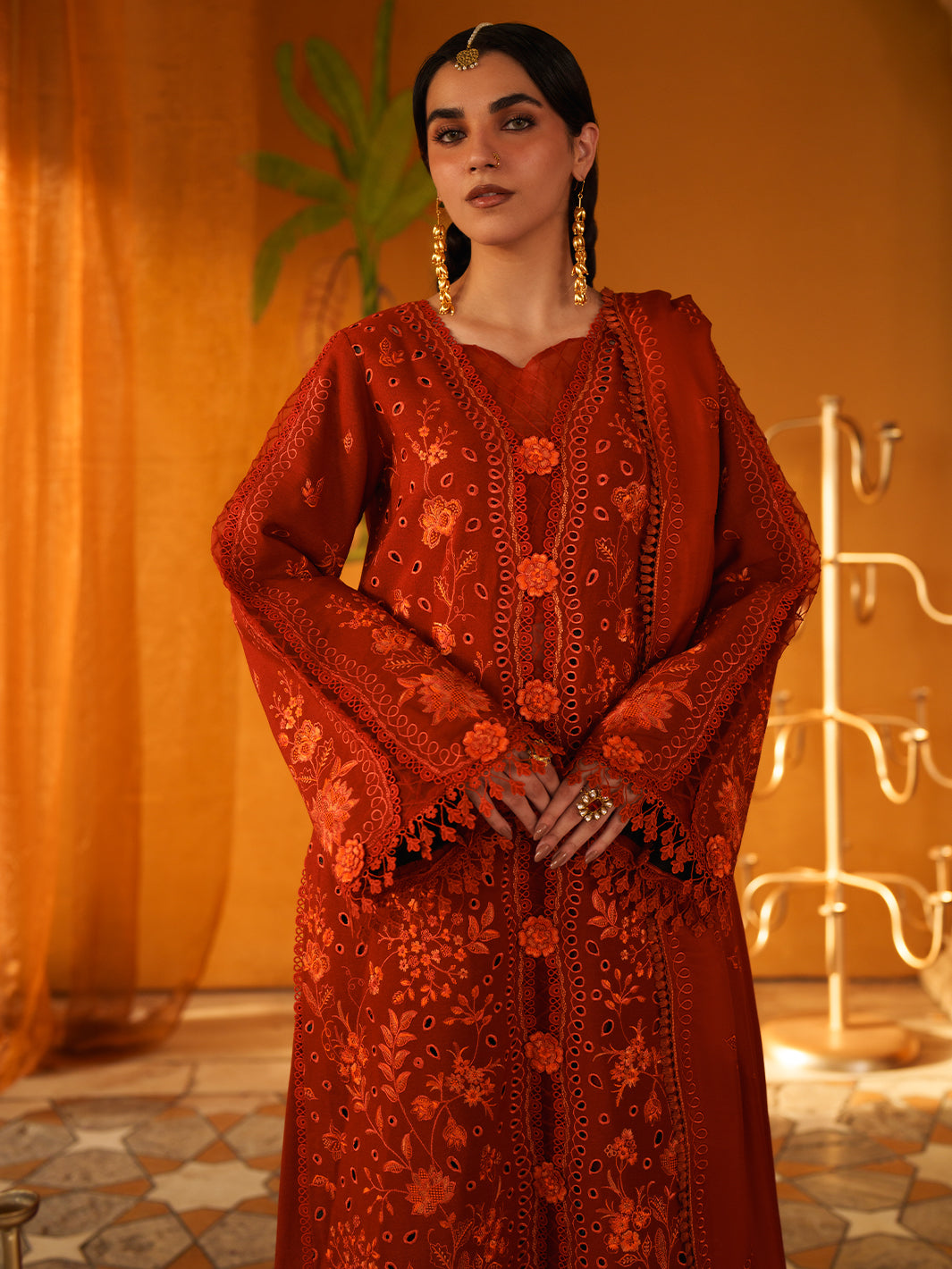 MS-03 | 3 PC KARANDI By Hussian Collections